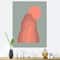 Designart - Pink Sunset Mountain Landscape - Modern Canvas Wall Art Print